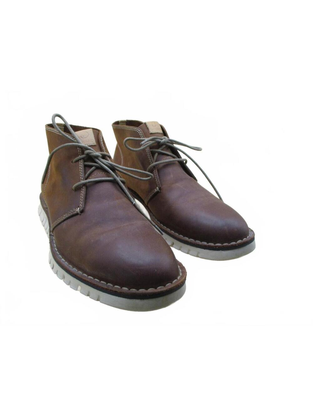 Cole Haan Original Grand Brown Leather Chukka Boots Mens Size 9 Dress Sneaker